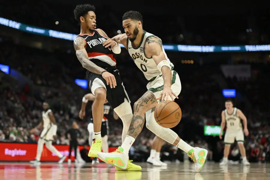 Anfernee Simons Going to Be Traded Before 2025-26 Season’s Start? Jayson Tatum’s Latest Words Might Put an End to Those Rumors Anfernee Simons, Jayson Tatum, Boston Celtics