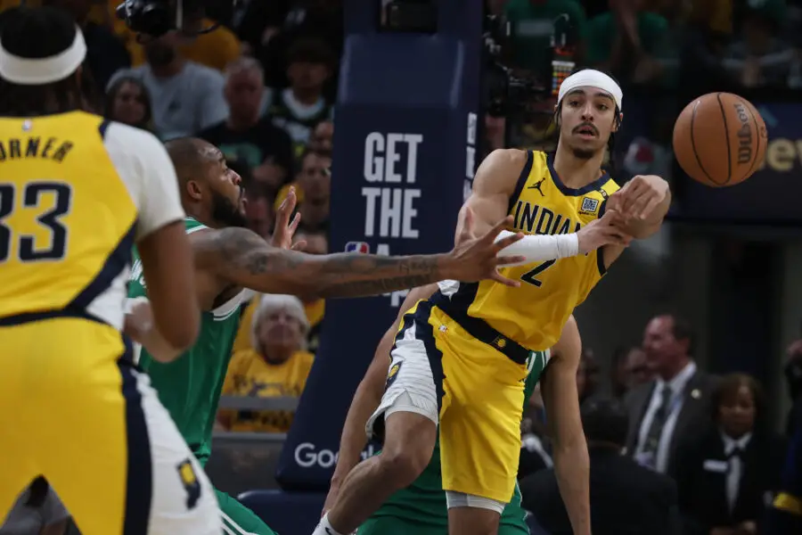 Pacers' 4th Year Guard Draws Clear Line About Professional Relationship With Myles Turner Who Left Them For Milwaukee Bucks - 'Not Against Us' 2 Andrew Nembhard, Indiana Pacers