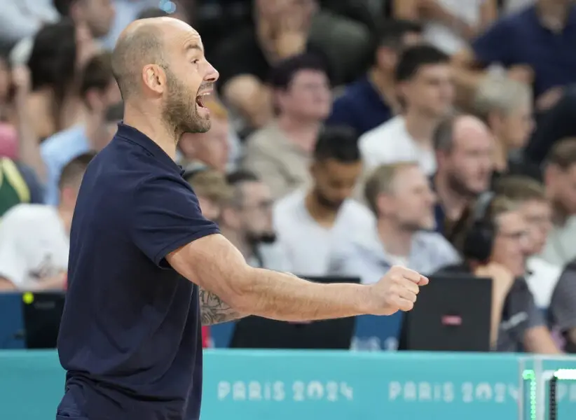 Greece coach Vassilis Spanoulis 