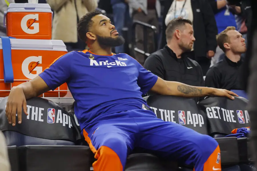 ‘Hard-Capped at the Second Apron’ – Knicks May Need To Trade Says Insider Karl-Anthony Towns, New York Knicks