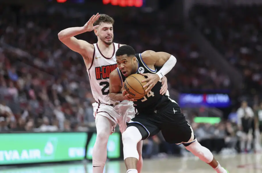 Alperen Sengun, Giannis Antetokounmpo