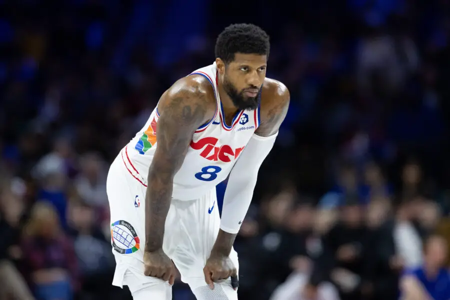 76ers' Paul George Has Tempered Update About His Return But Believes He Can Only Get Better From This Point On 2 USATSI 25555039