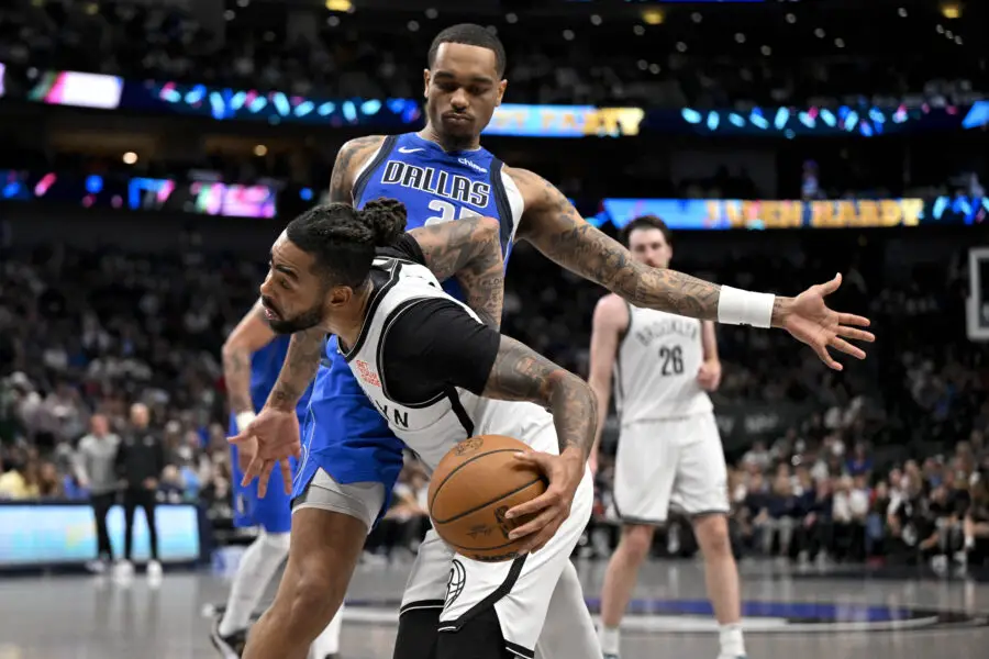 D'Angelo Russell Comments on 2015 Draft Batchmate Getting Compared to Great Kobe Bryant - 'Dude Couldn’t Dribble for Real' 3 D'Angelo Russell vs Dallas Mavericks