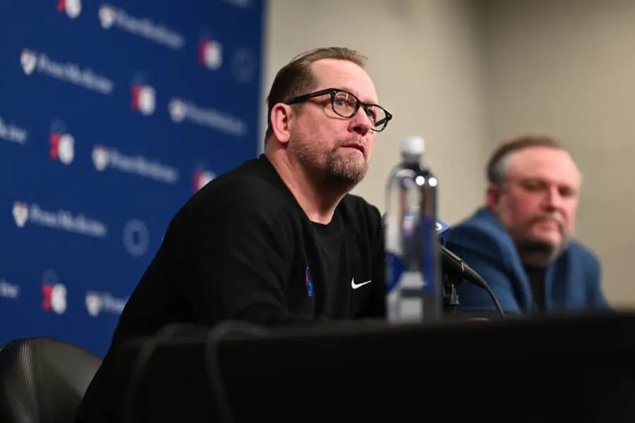 Philadelphia 76ers Posts Tremendous Update About Joel Embiid That Should Have Fans Feeling Excited 3 Philadelphia 76ers coach Nick Nurse