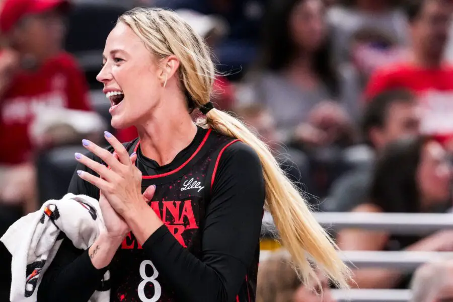 “She’s Hot Till You See Her In A Bikini And See The Telephone Bod”: WNBA Fans Drop Opinions As Sophie Cunningham Appears Courtside In NBA Game Sophie Cunningham