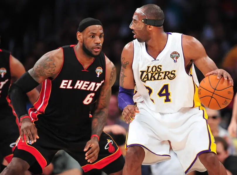 Kobe Bryant, Lebron James, Los Angeles Lakers