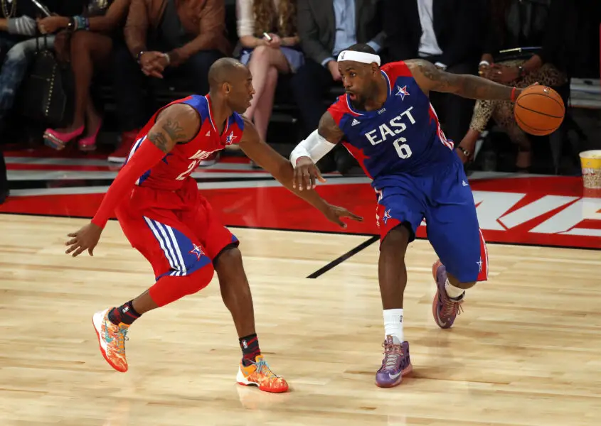 Dwight Howard Says NBA Great Kobe Bryant and Lebron James Are '2 Ends of the Spectrum' Game-Wise But None of Them is His GOAT 3 USATSI 7052890