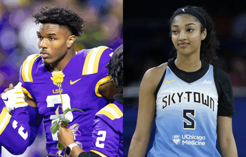 “Justice For Kyren Lacy”: Angel Reese Heartbroken As Lawyer Drops Bombshell Footage Clearing Ex-LSU Star Kyren Lacy (left) and Angel Reese (right). Photo credits: Imagn