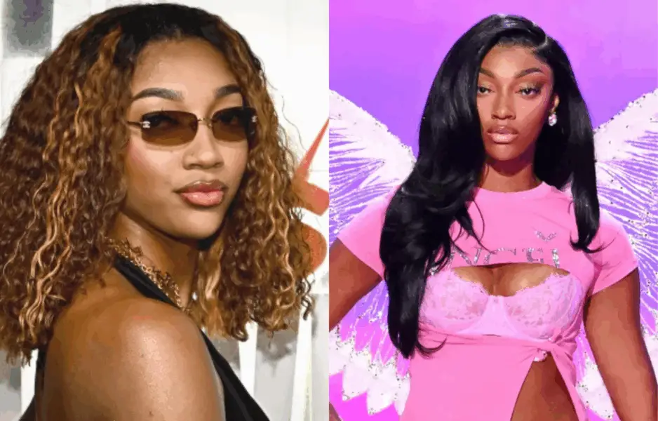 “Imagine A Model Suiting Up For A WNBA Thing”: WNBA Fans Back Model’s Inclusivity Rant Having Angel Reese, Suni Lee And Influencers Catwalk At Victoria’s Secret’s Fashion Show WNBA Fans poke fun at Angel Reese's VS Fashion Show Catwalk. Photo credits: Vogue