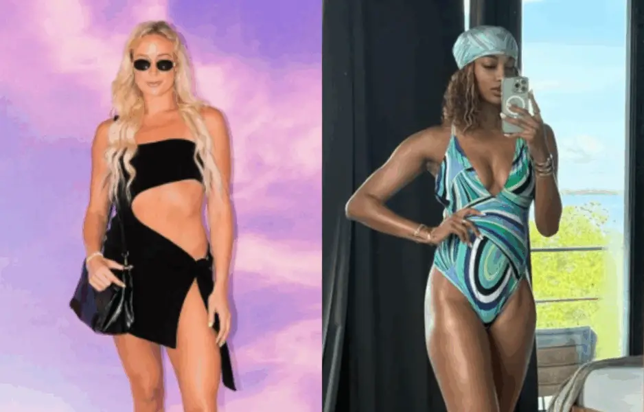 “Why Is It A 2nd Grader’s Goal To Model Lingerie”: WNBA Fans Question Sophie Cunningham’s 2nd Grade Life Goal On Being A Victoria’s Secret Model After Angel Reese Breaking Barriers WNBA Fans Question Sophie Cunningham's 2nd Grade Life Goal On Being A Victoria's Secret Model After Angel Reese Breaking Barriers. Photo credits: Instagram.