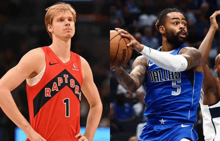 “Alll Ball”: NBA Fans Drop Double Meaning Comments After Gradey Dick Fouls D’Angelo Russell In The Groin Area NBA Fans Drop Double Meaning Comments After Gradey Dick Fouls D'Angelo Russell In The Groin Area. Photo credits: Imagn