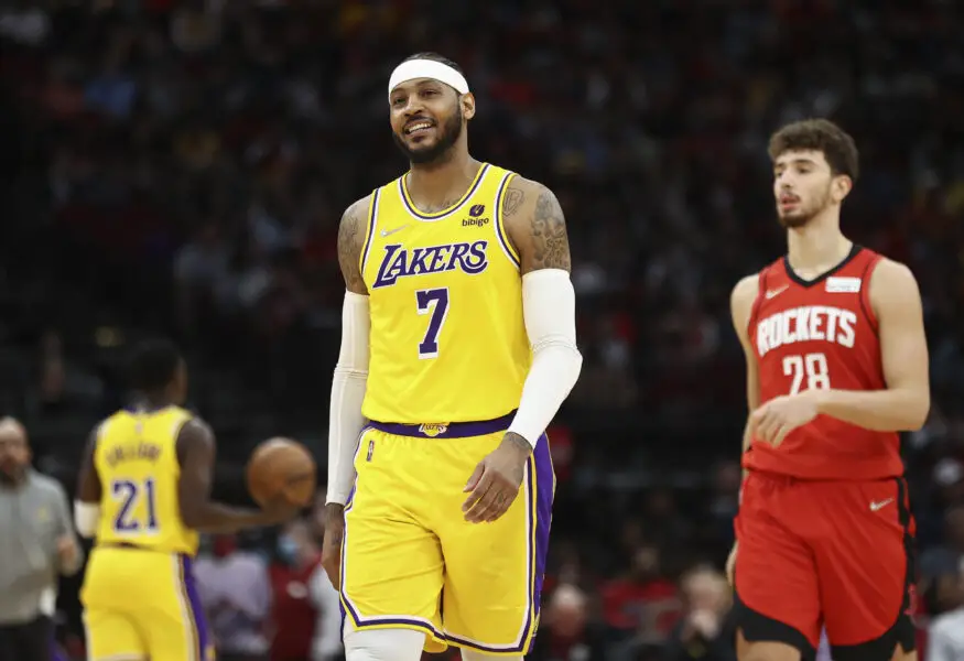 One More 2003 Draft and HoF Member Joins Lebron James in Praising Rockets Big Man Alperen Sengun - 'Potential MVP' 3 Carmelo Anthony