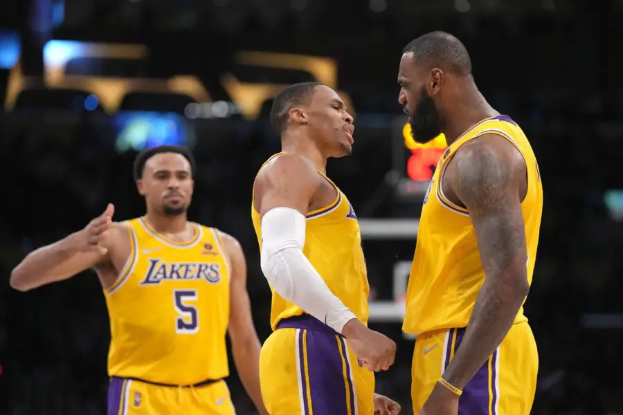 “Yall It’s LeBron’s Fault”: NBA Fans Have LeBron James Catching Strays As Russell Westbrook’s Season Debut Lowlights Go Viral NBA Fans