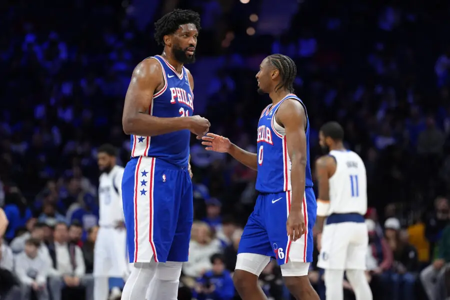76ers Coach Nick Nurse Breaks Disappointing News About Paul George; EuroBasket Standout Makes Intriguing Case for More Minutes 1 Tyrese Maxey, Joel Embiid