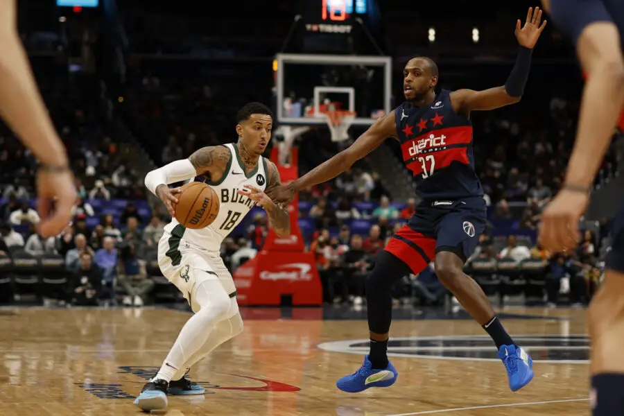 Is Wizards' Khris Middleton Gearing Up For Revenge Game Against Bucks? 3-Time All-Star Says Fiserv Return Will Be Special 1 USATSI 25477873