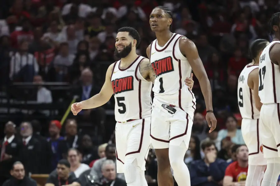 NBA Analyst Thinks Rockets' Amen Thompson Could Become Prime and Better Ben Simmons With Year 3 Opportunities 3 Fred VanVleet