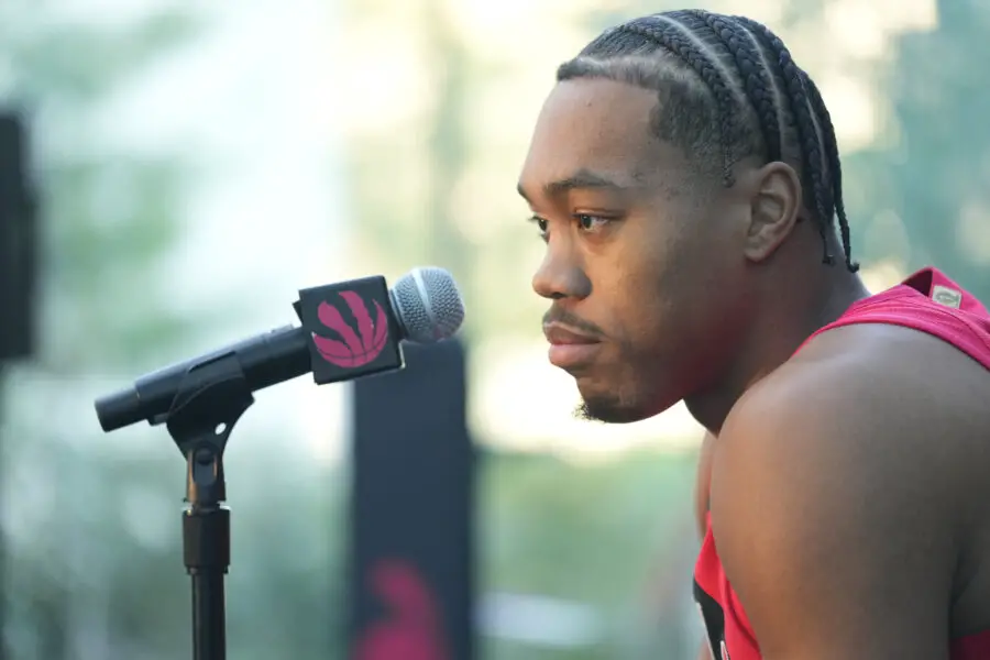 ‘Completely Uncalled For’ – Toronto Raptors Reporter Taints Media Day With Offensive Question Against 2022 ROY Scottie Barnes Scottie Barnes, Toronto Raptors