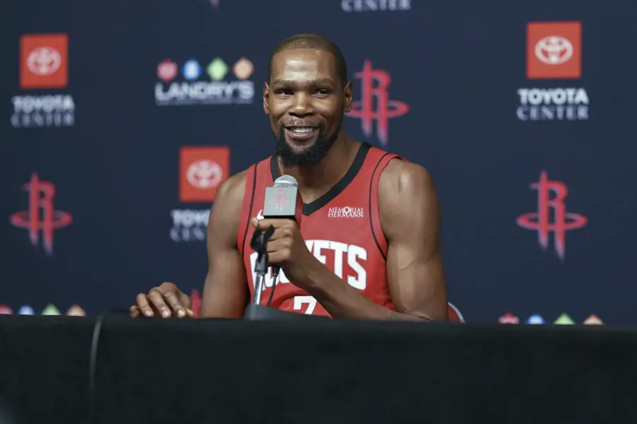 “A Chip on Your Shoulder Isn’t Necessarily a Bad Thing” – Houston Rockets’ Kevin Durant Sends Warning After Teammate’s ESPN Top 100 Snub Kevin Durant, Houston Rockets