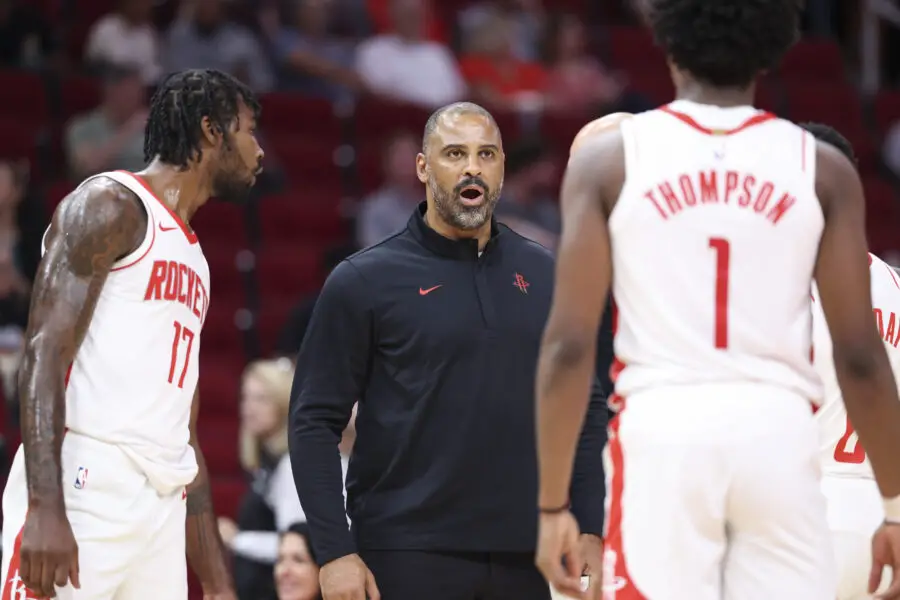 Legendary OKC Thunder Duo Reunion? Kevin Durant Gets Honest About Possibility of Houston Rockets Signing Russell Westbrook After 9 Years 3 USATSI 27277973