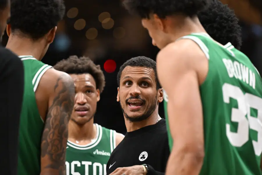 Boston Celtics Coach Joe Mazzulla Goes Against Tradition, Makes Wild Admission About Importance of Pre-Season, 1 Week Before Opening 1 USATSI 27293384