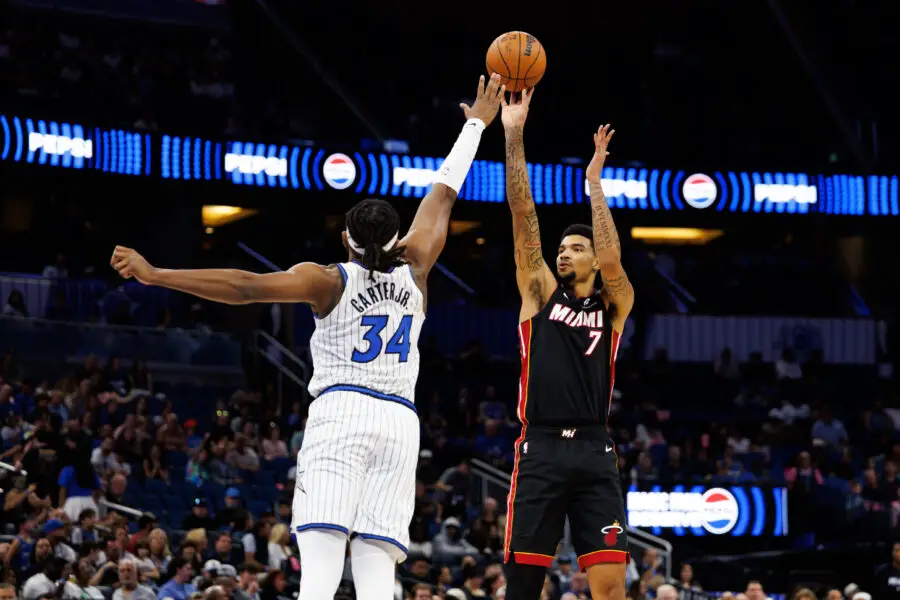Promising Sophomore Makes Miami Heat Starting 5 Debut; Bam Adebayo Might Have Found His Starting Center 2 Kel'el Ware