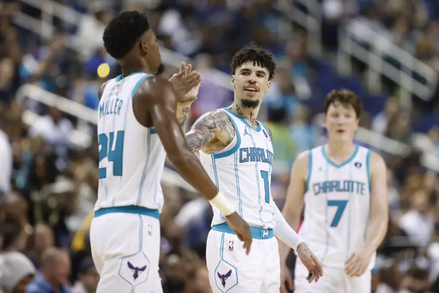 Kendrick Perkins Slams LaMelo Ball's Terrible But He Thinks He's Still Better Than 2 Star Big Men, Including One Former DPOY 1 USATSI 27333730