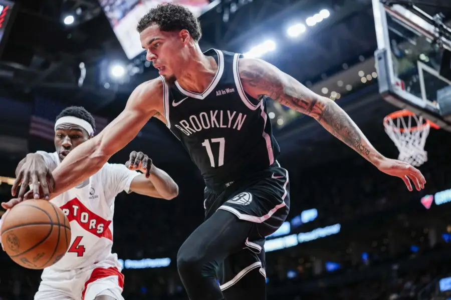 Brooklyn Nets Got a Project in 6'8 Point Guard; Jordi Fernandez Finds His Composure Impressive 3 USATSI 27348730