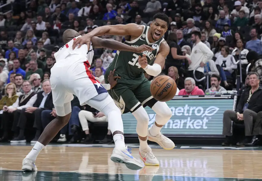 Giannis Antetokounmpo Gives Props to Pacers for 1 Great Myles Turner Characteristic Bucks Are Experiencing Now - 'He’s Played in an Incredible System' 3 Giannis Antetokounmpo, Milwaukee Bucks