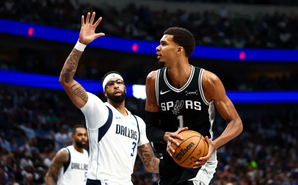 2 Most Viral Victor Wembanyama Highlights Vs Mavs Got the NBA World in Shambles; Spurs Star is Ready to Take Best in the World Title 2 USATSI 27394698