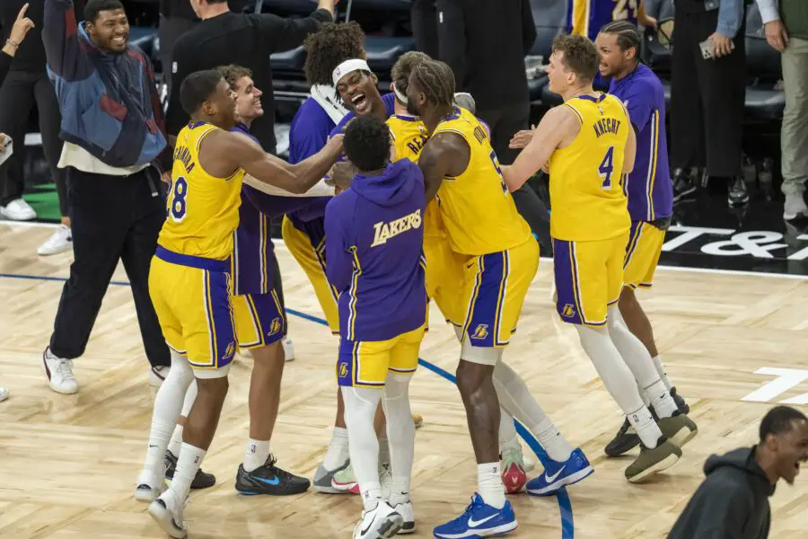 'We Got the Coldest White Boys' - NBA Players React to Austin Reaves Incredible Game Winner vs Wolves to Go 2-0 Versus 2025 Playoffs Tormentors 1 USATSI 27451686