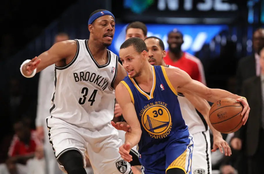 Paul Pierce Makes Wild Claim About Matching Up With Stephen Curry’s Legacy For Beating Warriors Star Once in 3-Point Contest Stephen Curry, Paul Pierce