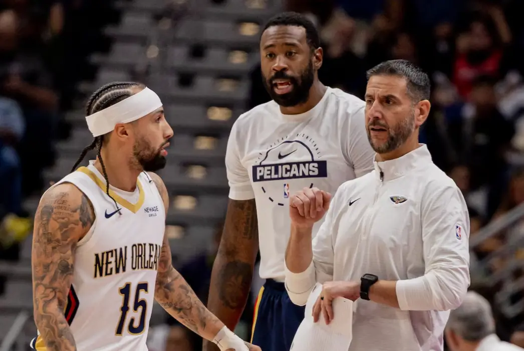 "He'll Probably Take That Paycheck" - New Orleans Pelicans Coach Jokes About DeAndre Jordan's Role With the Team 1 New Orleans Pelicans