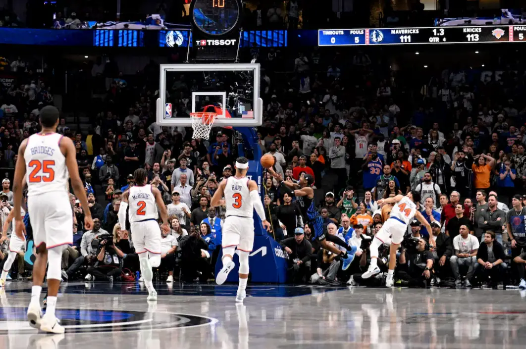 "We're Happy, But We Got a Lot of Work to Do" - New York Knicks Star Dishes on "Ugly" Win Vs. Dallas Mavericks 3 New York Knicks