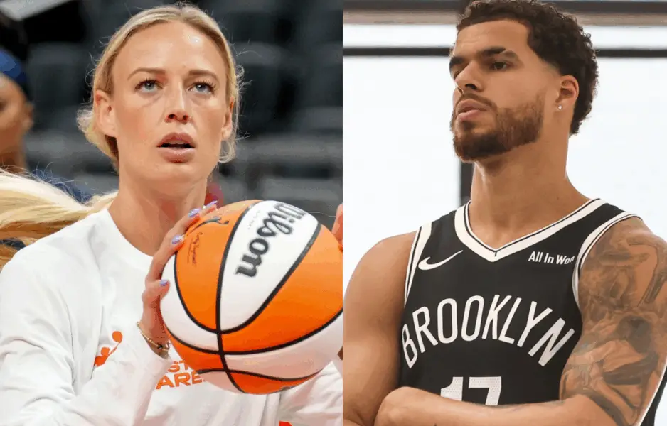 Indiana Fever star Sophie Cunningham is currently dating Brooklyn Nets forward Michael Porter Jr. Photo credits: Imagn
