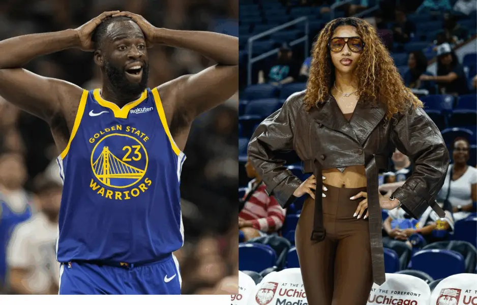 “His Official Nickname Is Now Draymond ‘Angel’ Green”: NBA Fans Poke Fun At Draymond Green After Getting Warning From League Officials For Sideline Confrontation With Fan Calling Him ‘Angel Reese’ PHOTO FINAL 7
