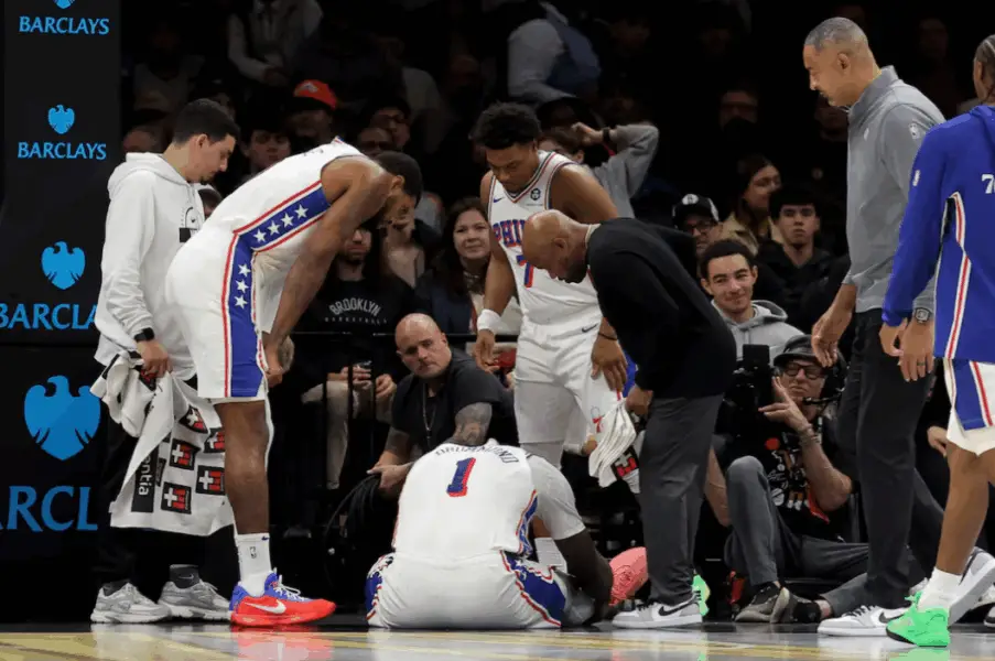 “It Really Sucks” – Philadelphia 76ers Suffer Massive Injury Blow During Latest Win Vs. Brooklyn Nets Philadelphia 76ers