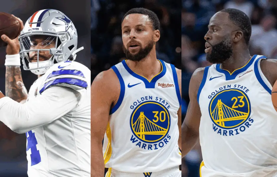 “Football Is Completely Different”: Dak Prescott Draws Comparison To Steph Curry As Ex-Cowboys Star Blasts Draymond Green Dak Prescott Draws Comparison To Steph Curry As Ex-Cowboys Star Blasts Draymond Green. Photo credits: Imagn