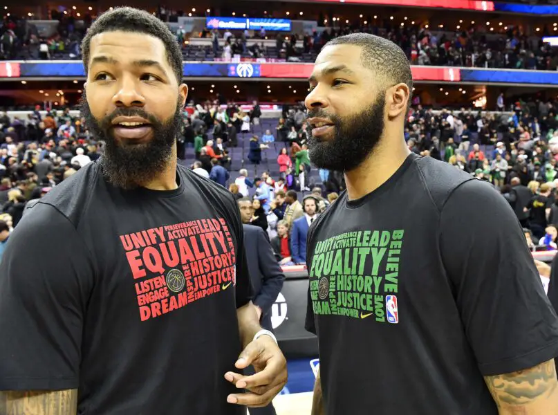 Morris Twins Renews 2021 Beef With Nikola Jokic's Brothers, Markieff Says It'll Be a Landslide Against Big Chested Serbians 2 Markieff Morris, Marcus Morris