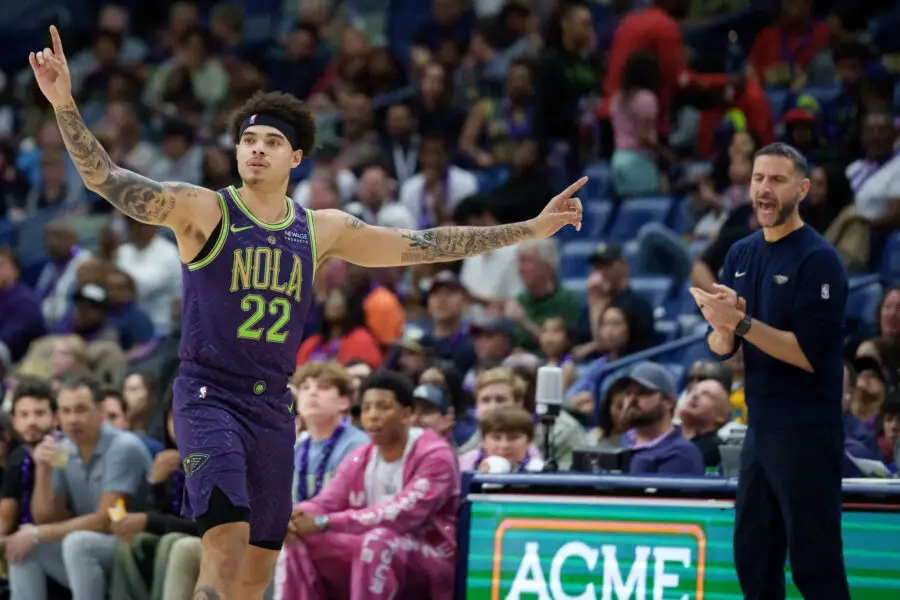 Pelicans Interim Coach James Borrego Details Most Important Thing He Needs to Improve After 1st Game - 'Play with Great Violence' 1 USATSI 25811005