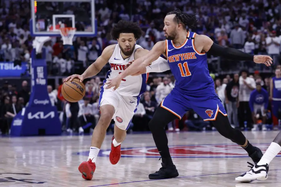 “Cade Got A Sneaker Before Brunson?”: NBA Fans Have Jalen Brunson Catching Strays After Cade Cunningham Scores Nike Signature Sneaker Deal NBA Fans, Cade Cunningham, Jalen Brunson