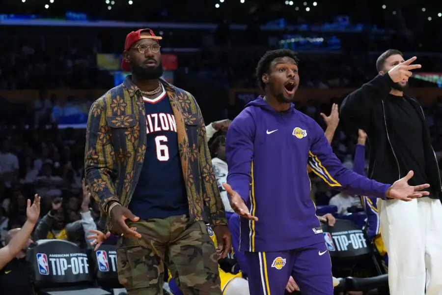 Lakers Are 2nd Best Team in the West But JJ Redick They Can Still Improve After 2nd Half Blunder vs Pelicans 1 LeBron, Bronny James. NBA Fans