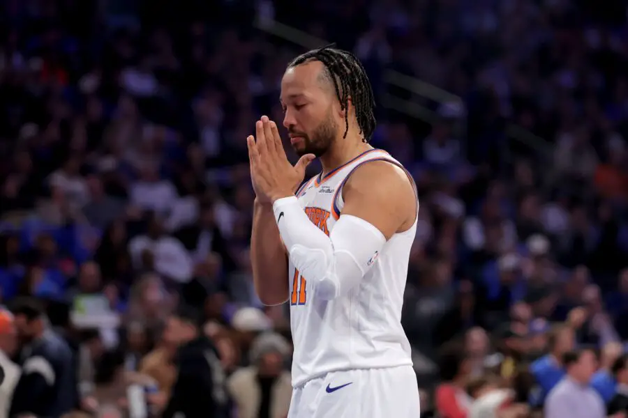 “My Gawd Brunson & Luka Would Win Chips”: NBA Fans Recall Jalen Brunson Trade To Knicks As Nico Harrison Got Fired By The Mavs NBA Fans, Jalen Brunson