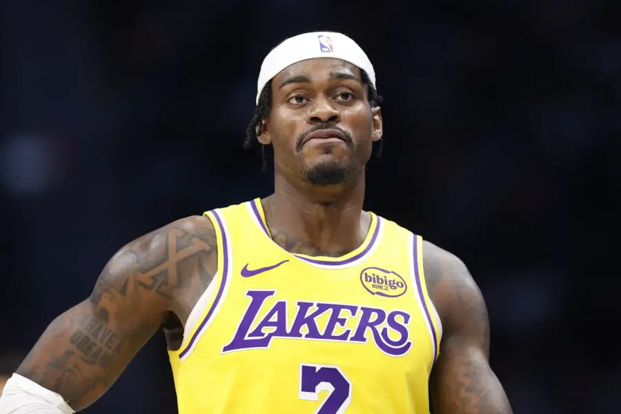 NBA Fans.LA Lakers forward Jarred Vanderbilt
