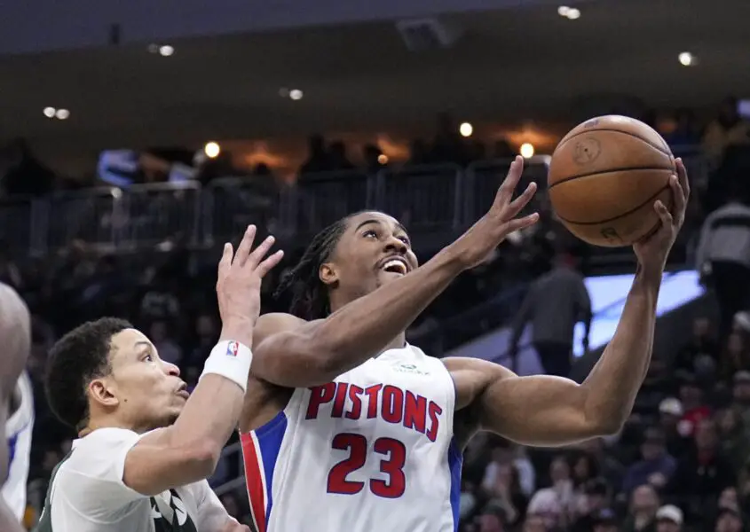 Jaden Ivey Stats vs Bucks: Cade Cunningham Has Glowing Review on Teammate's 1st Game Back Since January 2 USATSI 27659777 scaled e1763892208822