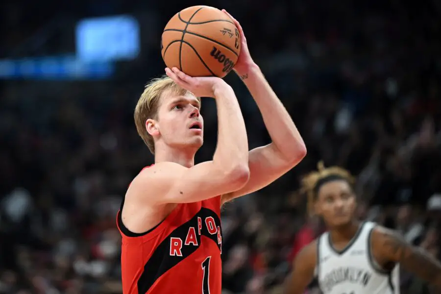 “Dick Looks Bigger And Bigger Each Win”: NBA Fans Poke Fun On Gradey Dick’s Muscle Flex During Raptors Winning Streak NBA Fans