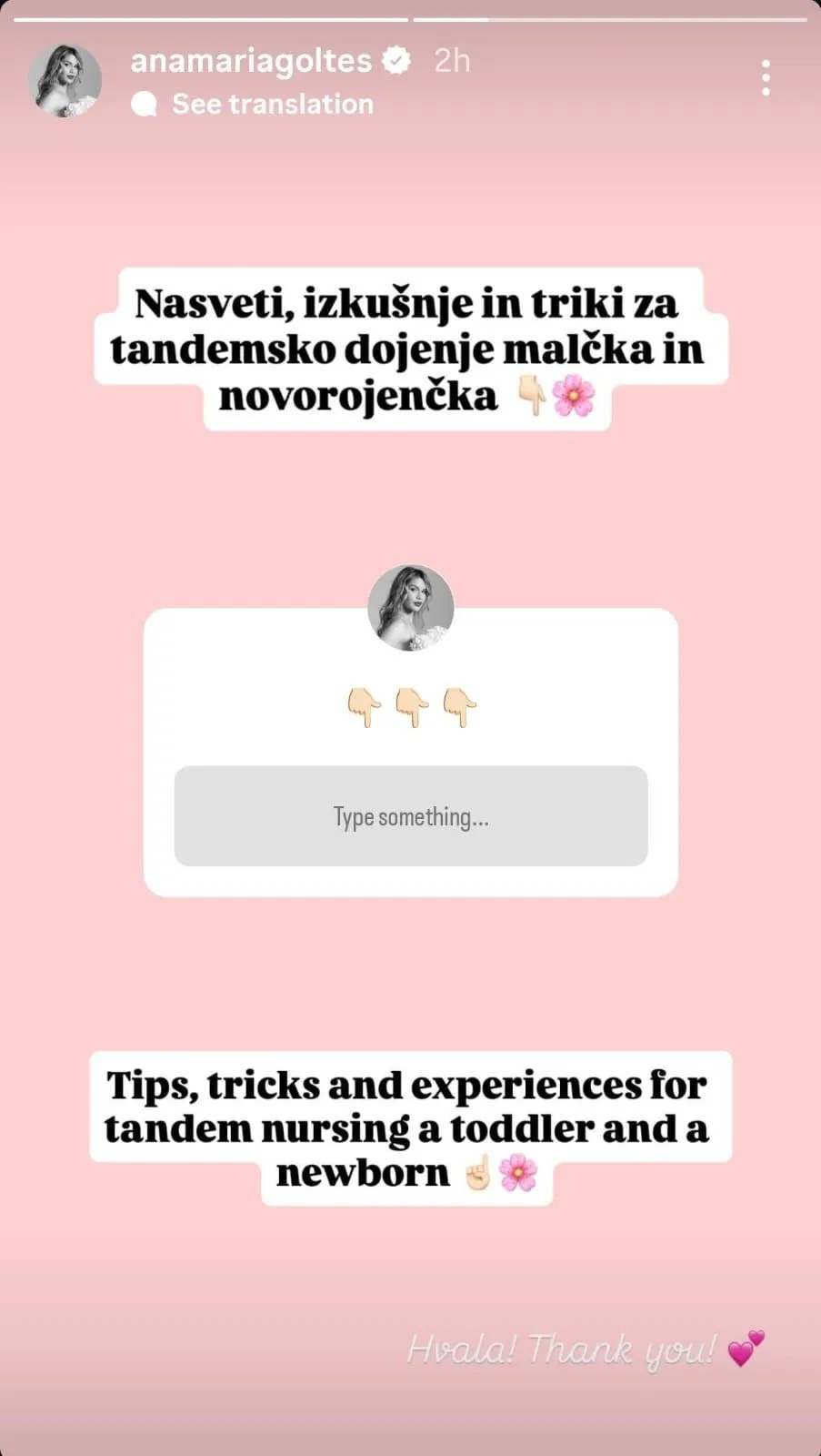 "Tips, Tricks And Experiences": Luka Dončić’s Fiancée Ana Maria Goltes Hints at Baby News by Seeking a Key Suggestion from Fans 2 5c6d9 17646800659161 1920