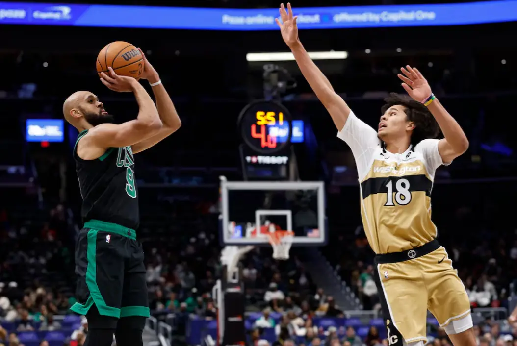 "He Has a Lot of Responsibility" - Boston Celtics Coach is Not Surprised by Derrick White's All-Around Performance Vs. Washington Wizards 2 Boston Celtics