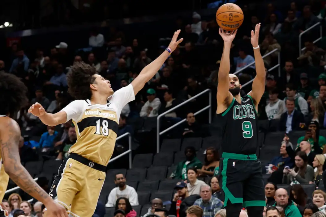 "He Has a Lot of Responsibility" - Boston Celtics Coach is Not Surprised by Derrick White's All-Around Performance Vs. Washington Wizards 1 Boston Celtics