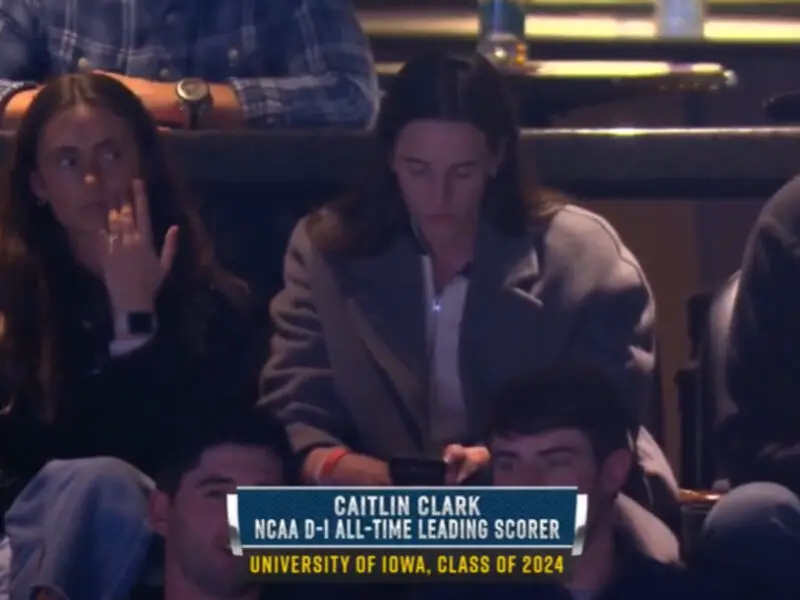 Caitlin Clark Supports Butler Coach Boyfriend Connor McCaffery in Tense Big East Matchup