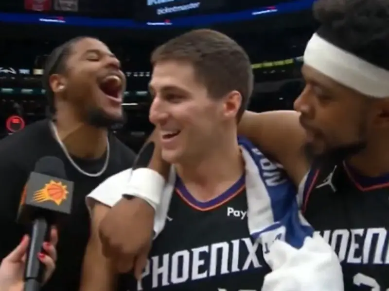 Jalen Green Drops F-Bomb During Collin Gillespie's Interview